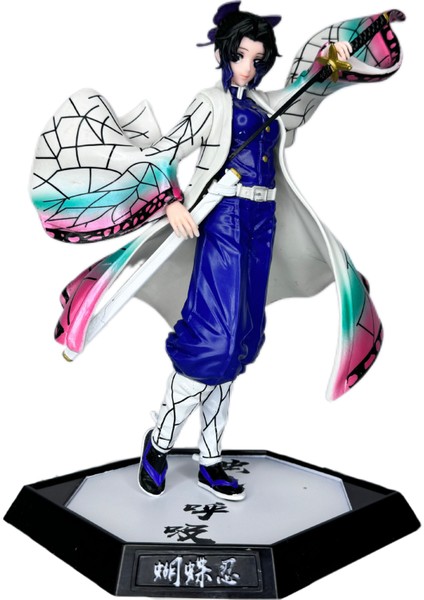 Şeytan Slayer: Kimetsu Yaiba Böcek Sütunu Gk Kelebek Ninja Yüksekliği 265MM (Yurt Dışından)