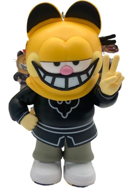 Garfield Yıldız Figürü Yüksekliği 130 mm (Yurt Dışından)