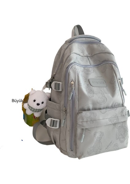 Basit Büyük Kapasiteli Sırt Çantası (Yurt Dışından)
