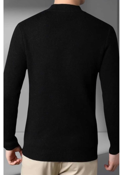 Erkek Tüylenmeyen Yarım Boğazlı Triko Kazak Yarım Balıkçı Triko Kazak indirimleri