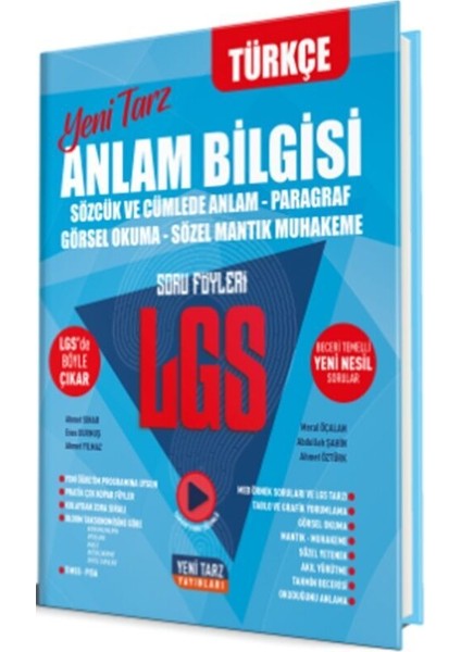 8. Sınıf Lgs Anlam Bilgisi Soru Föyleri