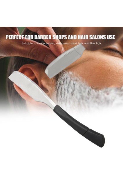 Raight Razor Ick Erkekler Kadınlar Berber Tıraş Bıçağı Bıçakları Bahar ile Uyumlu (Yurt Dışından)