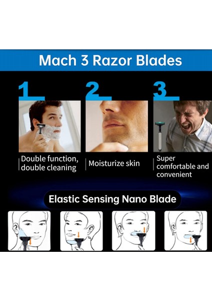 24PCS Bıçak Yedekleri, Manuel Mach 3 Bıçak Yedekleri (Yurt Dışından) modelleri