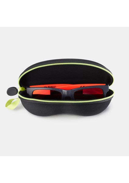 Quechua Çocuk Sert Güneş Gözlüğü Kılıfı - Siyah / Yeşil - Case 560 fiyatları