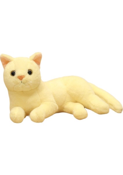 Kedi Bebek Yalan Kedi Bebek Yalan Kedi Peluş Oyuncak Bebek Ev Dekorasyonu (350MM) (Yurt Dışından)