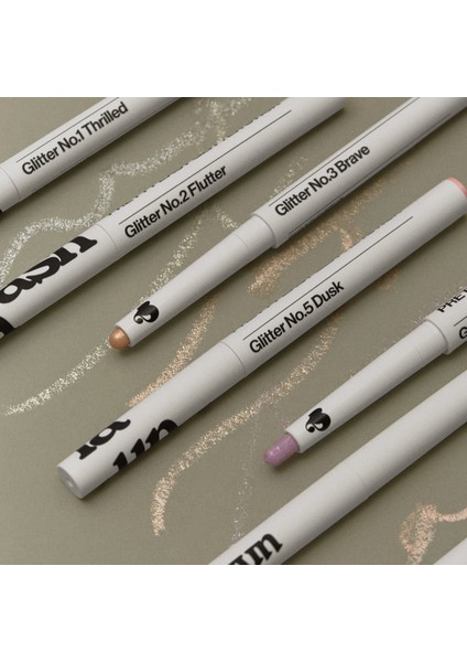- Pretty Easy Glitter Stick No.2, Vegan, Suya Dayanıklı Işıltılı Göz Kalemi