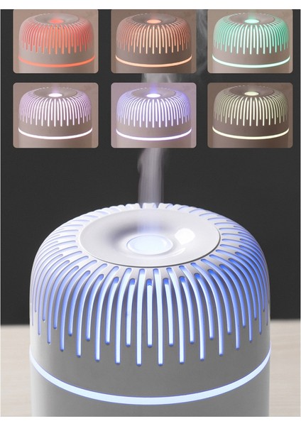 Araba Aromaterapi Nemlendirici, USB Sis Makinesi 100ML Ultrasonik Hava Aroma Difüzörü Ev/yatak Odası Pembe (Yurt Dışından)