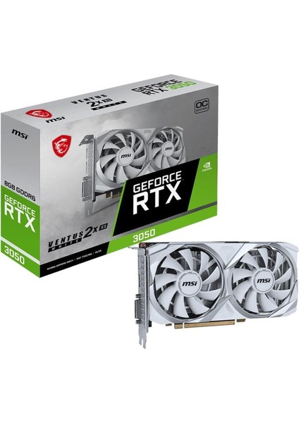 Geforce Rtx 3050 Ventus 2x Xs Whıte 8g Oc Gd6