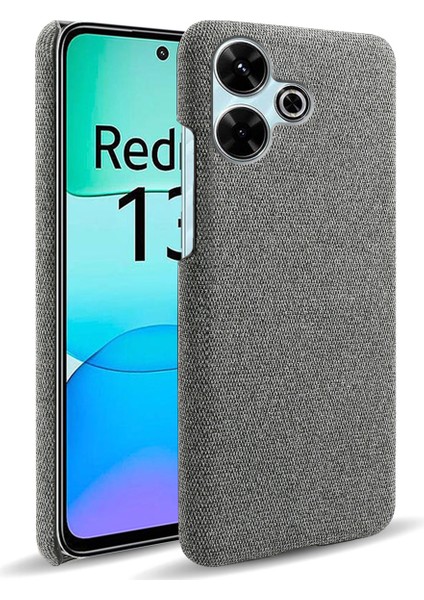 Xiaomi Redmi 13 4g Kumaş Dokusu Çizilmez Koruyucu Pc Telefon Kapağı (Yurt Dışından)