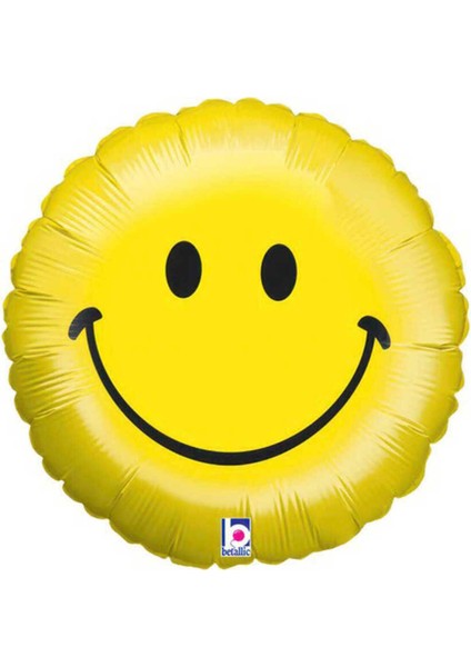 Smiley Face Folyo Balon 18"