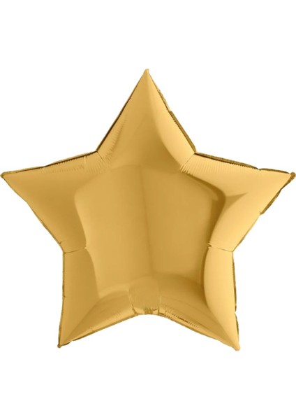 Altın Yıldız Folyo Balon 18"