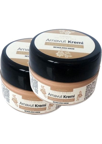 Three Brand Cildin Beyazlaması Arnavut Kremi 50 ml Ölçeğinde x 2 Adet