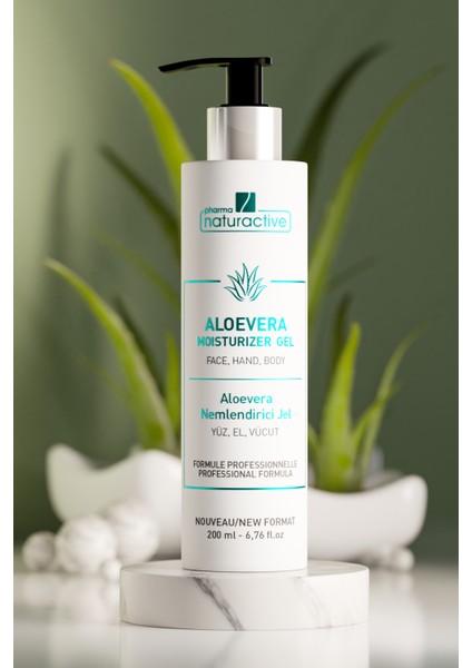 Aloevera Nemlendirici Jel, 200 ml