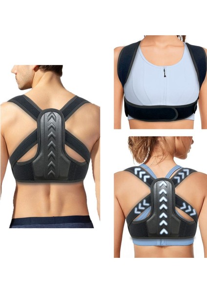 Yeni Nesil Göğüs Toparlama Dik Duruş Düzeltici Postür Korse Üst Sırt Omuz Sırt Sı Giderici Yele