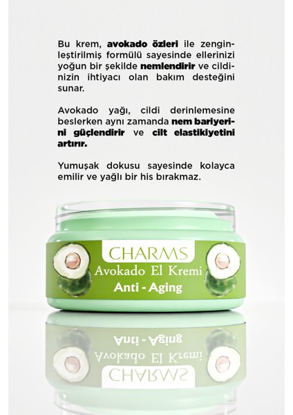 Harms Cosmetıcs, 3'lü Avantaj Paketi, Avokado, Zeytinyağı ve Hindistan Cevizi El Kremi, 3X100 ml