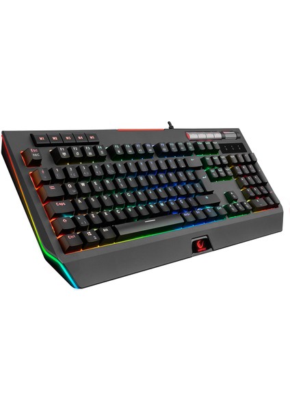 KB-R105 EXHERO Full RGB Ledli Outemu Blue Switch 5 Makro Tuşlu Gaming Klavye