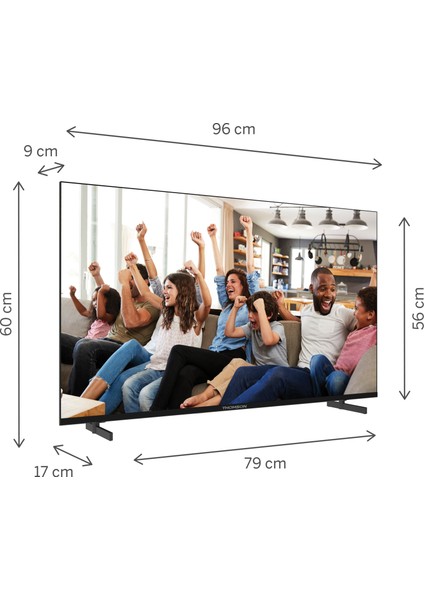 65UG4S14 65" 164 Ekran Uydu Alıcılı 4K Ultra HD Google LED TV
