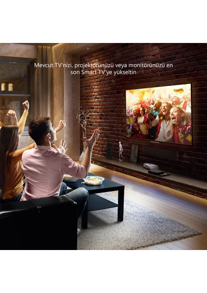 Streaming Box 240G, 4K Uhd, Dolby Atmos, Dolby Digital+, Google Ses Kontrolü, Wifi, 2gb Ram + 8gb Rom, Dahili Chromecast