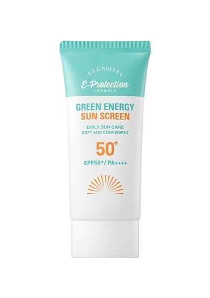 Hassas Ciltlere Özel Yatıştırıcı SPF50+PA++++ Kore Güneş Kremi Elensilia Green Energy Sun Screen