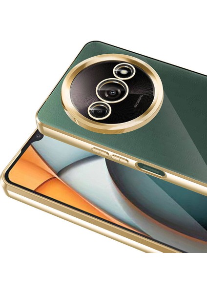 Xiaomi Redmi A3 4g 2024 Kılıf Kamera Korumalı Logo Gösteren Omega Kapak