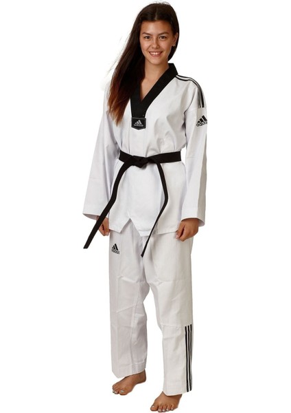 Adı-Club 3 Taekwondo Elbisesi - Profesyonel ve Dayanıklı Dövüş Sporu Üniforması