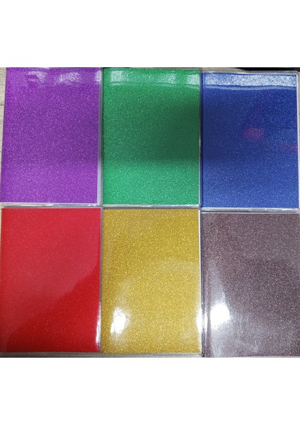 PRJ-011 Şeffaf Kapaklı Simli Defter - 1 Adet