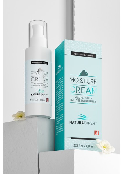 Natura Expert, Nemlendirici Krem - Moisture Cream Moild Formula - Intense Moisturiser, 100 ml fırsatları