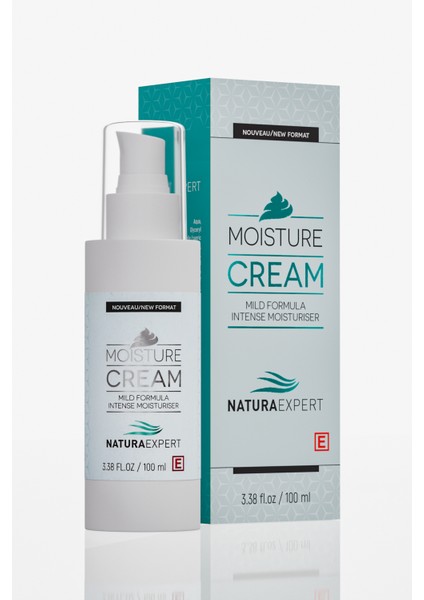 Natura Expert, Nemlendirici Krem - Moisture Cream Moild Formula - Intense Moisturiser, 100 ml indirimleri
