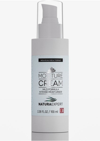 Natura Expert, Nemlendirici Krem - Moisture Cream Moild Formula - Intense Moisturiser, 100 ml