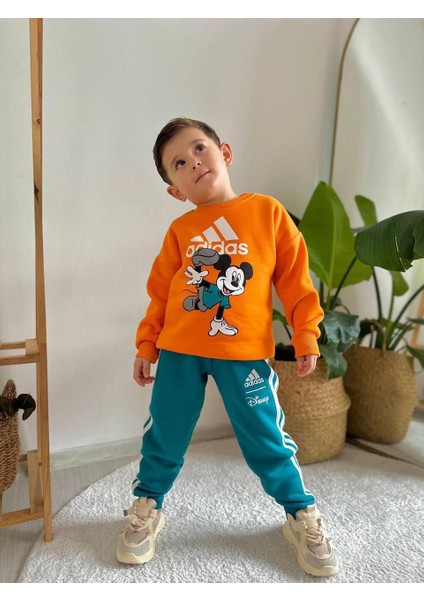 Erkek Çocuk Şardonlu Eşofman Takımı