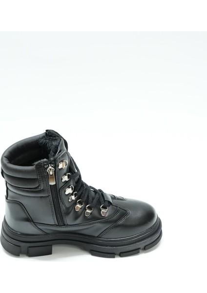 Twıngo Günlük Bağcıklı Boğazlı Cilt Kadın Bot, Siyah(Ladik) modelleri