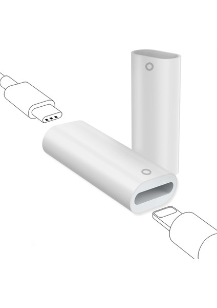 Apple Pencil Için Apple Kalem Nesil Şarj Dönüştürücü Kafa Adaptörü Kadın - Kadın Stylus Dönüştürücü Adaptörler (Yurt Dışından)