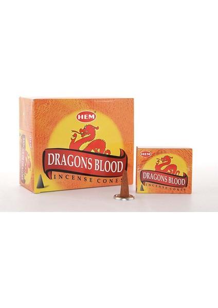 Dragons Blood Aromalı Konik Tütsü 120 Li