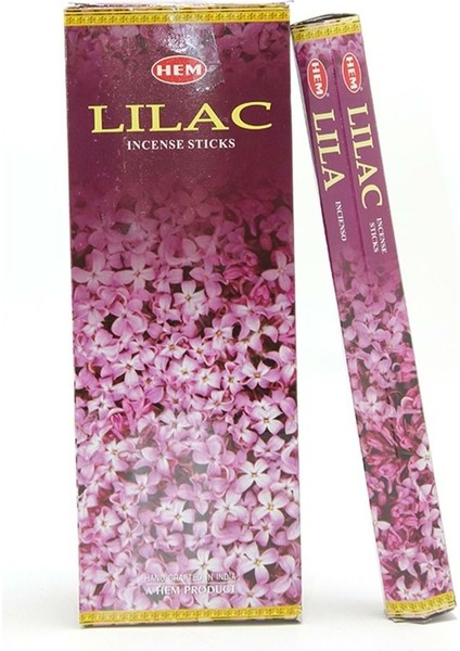 Hem Lilac Aromalı Çubuk Tütsü 120 Li