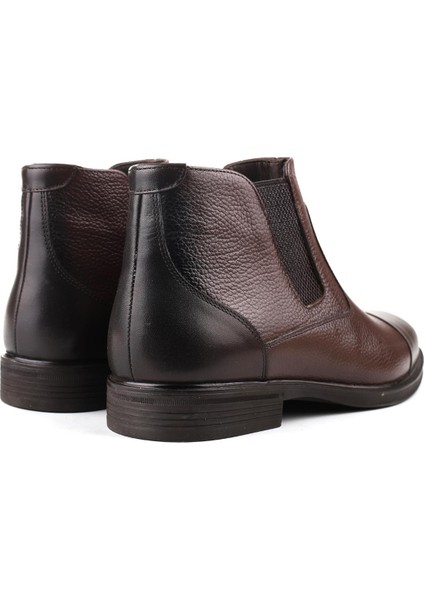 MNTN-5866 Deri Termo Taban Günlük Erkek Bot modelleri