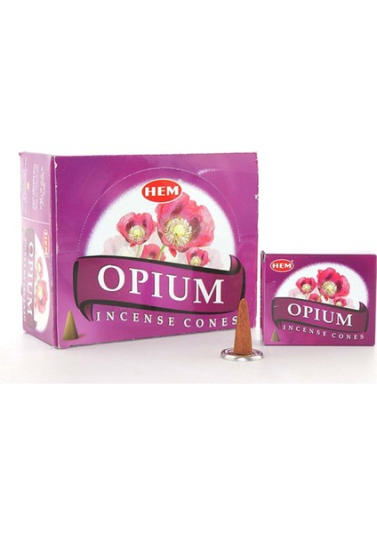 Opium Aromalı Konik Tütsü 120 Li