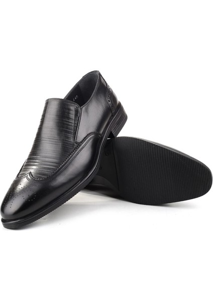 625 Erkek Deri Bağcıksız Kauçuk Klasik Ayakkabı indirimleri