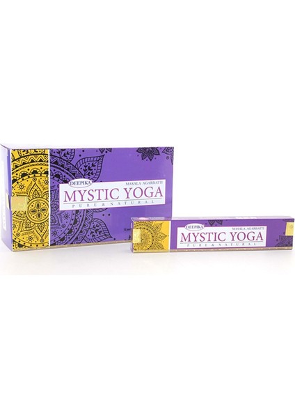 Deepıka Mystıc Yoga Aromalı Çubuk Tütsü 15 gr