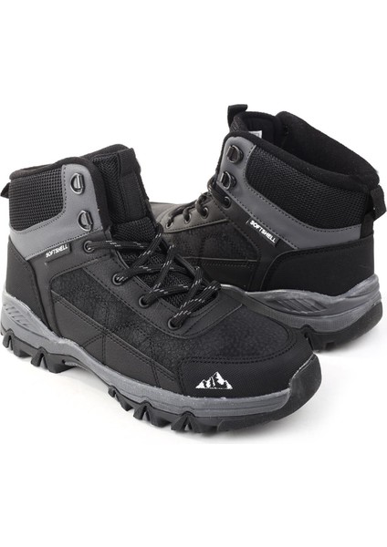 Alfa Erkek Çocuk Softshell Outdoor Kaymaz Taban Bot