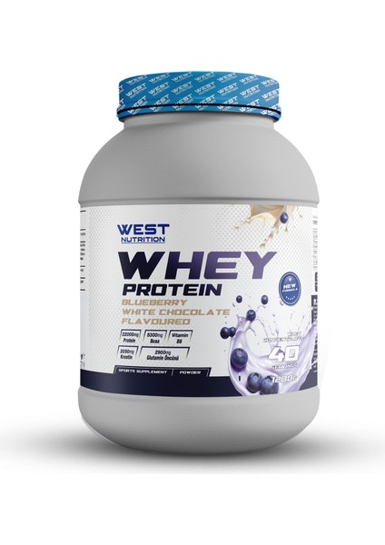 Whey Protein Tozu 1200 gr 40 Servis Yabanmersini Beyaz Çikolata