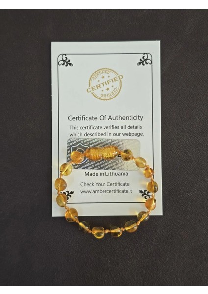 Damla Kehribar Yatıştırıcı Bebek Bileklik fiyatları