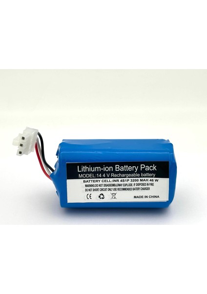 Iclebo Arte YCR-M05 Süpürge 3200 Mah Batarya