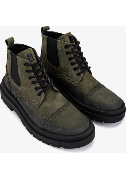 Erkek Deri Casual Bot 352 21611 Erk Bot SK24-25 Hakı Fnsj fiyatları
