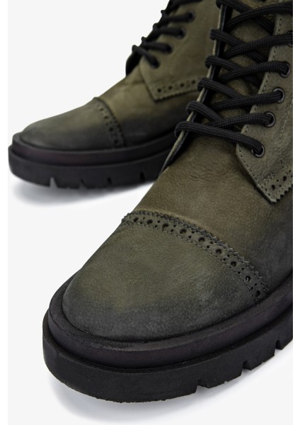 Erkek Deri Casual Bot 352 21611 Erk Bot SK24-25 Hakı Fnsj modelleri