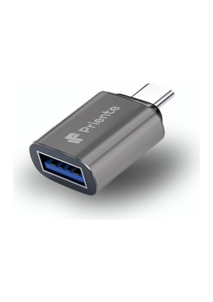 CCA01 Type-C To USB 3.1 Dönüştürücü Metal Adaptör Mini Otg (Priente Türkiye Garantili)