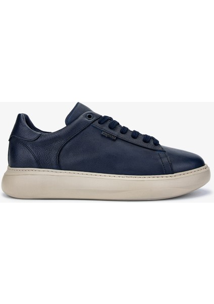 Erkek Deri Lacivert Sneakers & Spor Ayakkabı 04 4203 Erk Ayk Sk24-25 Lacı Dr