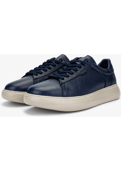 Erkek Deri Lacivert Sneakers & Spor Ayakkabı 04 4203 Erk Ayk Sk24-25 Lacı Dr