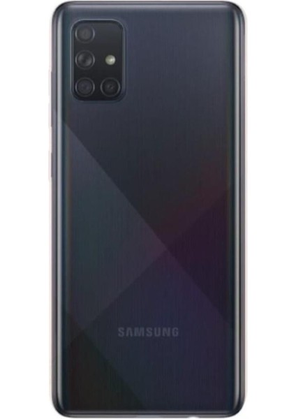 Samsung A71 Uyumlu Şeffaf Darbeye Dayanıklı Yumuşak Silikon Telefon Kılıfı Clear Tpu