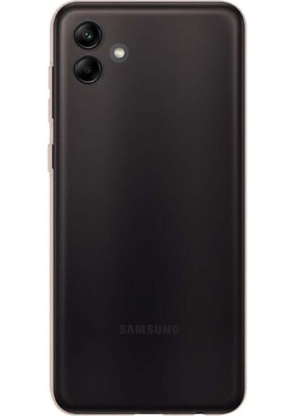 Samsung A04 Uyumlu Şeffaf Darbeye Dayanıklı Yumuşak Silikon Telefon Kılıfı Clear Tpu