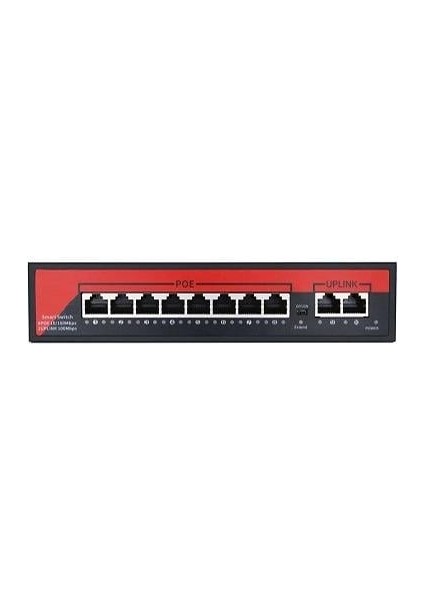 EZ-08PSF-FG 8port 8ge+2ge F.gıgabıt Poe Swıtch 120W
